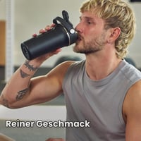 Shaker izolat Hydro Flask 709 ml (24 oz) pentru shake-uri proteice și suplimente alimentare, Negru 6