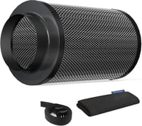 HYDROWE szénszűrő grow tent szagelszívóhoz előszűrővel - 6 colos 1
