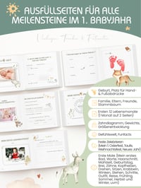 Hyggartn Babyalbum Első Életév Album Dzsungel Mintás Bébi Napló Mérföldkő Könyv Emlékalbum Születésre Ajándék Fiúknak és Lányoknak 2