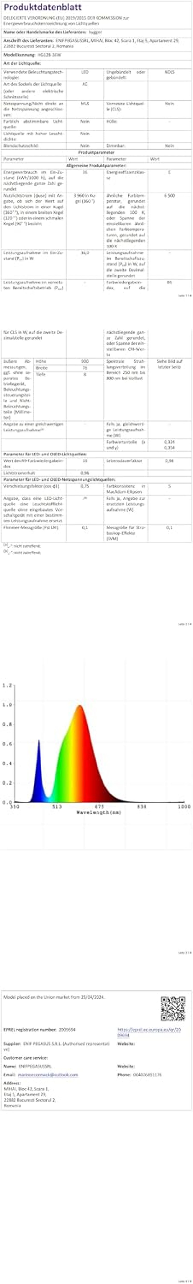 hygger 36 W teljes spektrumú akvárium LED világítás 9 színnel, 10 fényerőszinttel, 90-102 cm édesvízi akváriumhoz