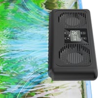 hygger Akváriumhűtő Intelligens Hőmérséklet Szabályozás Csendes Ventilátor - Black 1