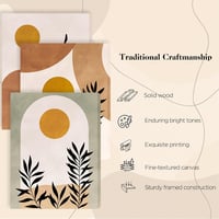 hyidecorart Boho Sage Zöld Absztrakt Falképek Nappalihoz Hálóhoz Konyhához 5