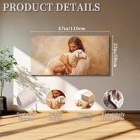 hyidecorart Jézus Keresztény Vászonkép 59x119 cm Nappali Hálószoba Irodai Dekoráció 6