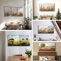 hyidecorart Színes Természet Vászonkép 50x100 cm Faldekoráció Nappalihoz Hálóhoz 6
