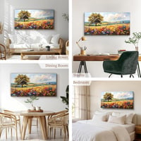 hyidecorart Színes Természet Vászonkép 50x100 cm Faldekoráció Nappalihoz Hálóhoz 2