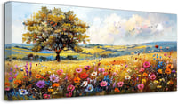 hyidecorart Színes Természet Vászonkép 50x100 cm Faldekoráció Nappalihoz Hálóhoz 1