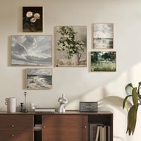 hyidecorart Vintage Vászon Fakeretes Fali Kép 30x40cm Virágos Citromos Csendélet 4