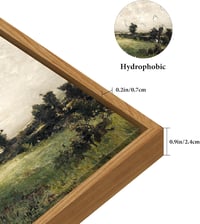 hyidecorart Vintage Vászon Kép Fa Kerettel 60x90cm Természet Tájkép Falikép Nappali Hálószoba Fürdőszoba 4