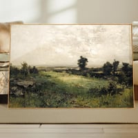 hyidecorart Vintage Vászon Kép Fa Kerettel 60x90cm Természet Tájkép Falikép Nappali Hálószoba Fürdőszoba 3