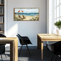 hyidecorart Virág Strand Vászonkép 50x100 cm Kerettel Nappali Hálószoba Dekoráció 4