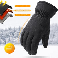 Hyinphon Thermal Téli Kesztyű Férfi Női Windproof Touchscreen Kerékpár Túrázás M-es 3