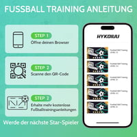hykoiuu Zöld futball edzőszőnyeg 90x60 cm csúszásgátló csendes labdakezelő és lépésgyakorlat gyerekeknek 5