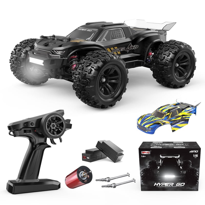 HYPER GO H16BM 1/16 RTR brushless RC truggy - max. 68 km/h, 2 LiPo akkuval