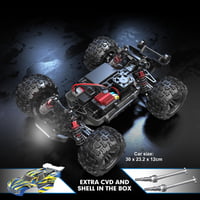 HYPER GO H16BM 1/16 RTR brushless RC truggy - max. 68 km/h, 2 LiPo akkuval 6