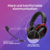 Bezdrôtové herné slúchadlá HyperX Cloud III S – biele, Bluetooth a 2,4 GHz, 53 mm meniče, 10 mm mikrofón, 200-hodinová výdrž batérie, PC, PS5, Xbox 6