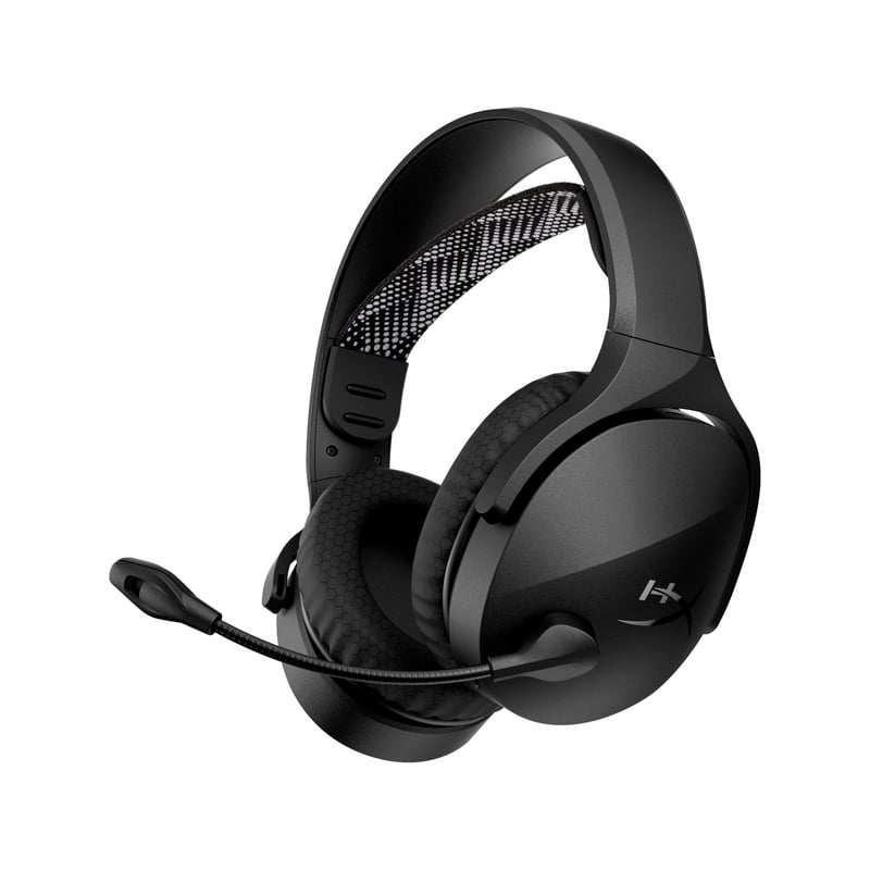 Bezdrôtové herné slúchadlá HyperX Cloud Jet Dual, 2,4 GHz a Bluetooth, PC, Mac, PS5, PS4, 40 mm meniče, 25-hodinová výdrž batérie, mikrofón s funkciou stlmenia otočením, čierne