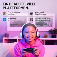 Căști gaming wireless HyperX Cloud Mini, albe, cu microfon, compatibile PC și consolă 7