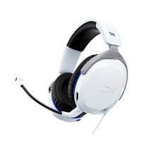 Herné káblové slúchadlá HyperX Cloud Stinger 2 pre PlayStation, biele, 50 mm meniče, pamäťová pena, otočný mikrofón, vstavané ovládanie hlasitosti 1