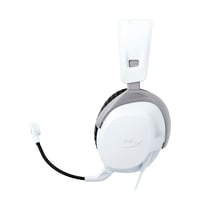 Herné káblové slúchadlá HyperX Cloud Stinger 2 pre PlayStation, biele, 50 mm meniče, pamäťová pena, otočný mikrofón, vstavané ovládanie hlasitosti 9