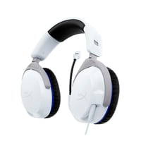 Herné káblové slúchadlá HyperX Cloud Stinger 2 pre PlayStation, biele, 50 mm meniče, pamäťová pena, otočný mikrofón, vstavané ovládanie hlasitosti 2