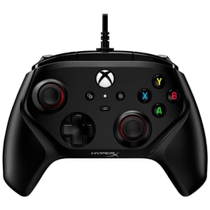 Controller cu fir HyperX Clutch Gladiate cu licență Xbox, USB-C, blocare dublă a trăgaciului, butoane programabile, mufă jack 3,5 mm, negru