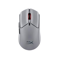 Bezdrôtová herná myš HyperX Pulsefire Haste 2 Pro 4K, 26000 DPI, RGB, 61 g, 90-hodinová výdrž batérie, USB-C, Bluetooth, sivá 1