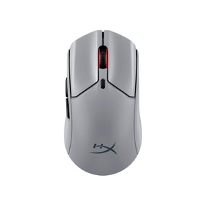HyperX Pulsefire Haste 2 Pro 4K bežični gaming miš, 26000 DPI, RGB, 61 g, 90 sati baterija, USB-C, Bluetooth, sivi