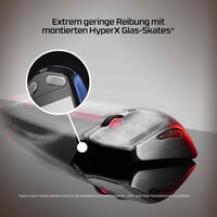 HyperX Pulsefire Haste 2 S vezeték nélküli gamer egér - ezüst 4