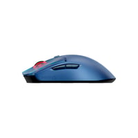 Bezdrôtová herná myš HyperX Pulsefire Haste 2S – modrá, 64 g, 26K senzor, 120-hodinová výdrž batérie, horčíkové telo, sklenené kĺzadlá 3