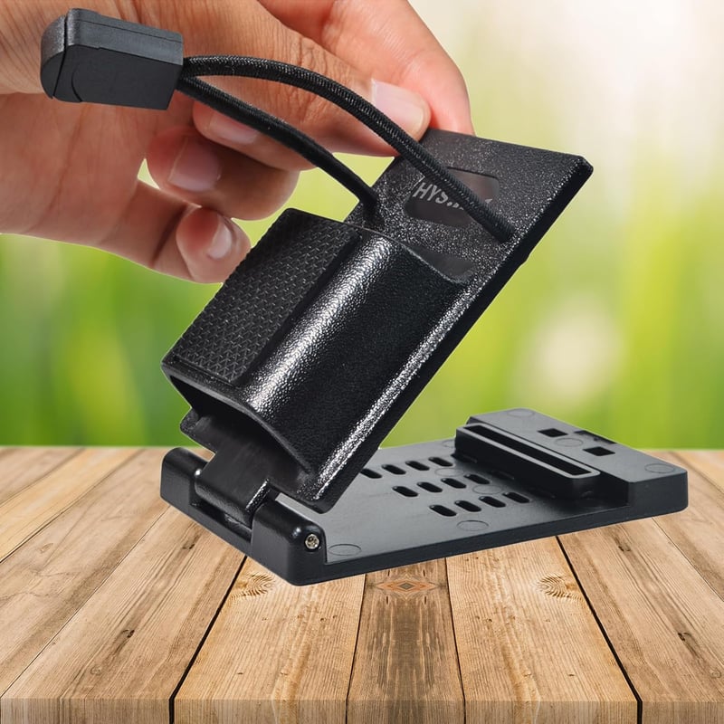HYS Walkie Talkie Tartó 25-58mm Övhez, Rádió Hordozó Klip, MOLLE Mellénnyel Kompatibilis