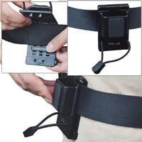 HYS Walkie Talkie Tartó 25-58mm Övhez, Rádió Hordozó Klip, MOLLE Mellénnyel Kompatibilis 3