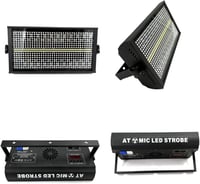 HYUDJ 200W LED színpadi strobe és wash fényrúd RGBW 4in1 48 zónás fehér 8000K DMX vezérléssel DJ rendezvényekhez 2
