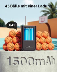 Elektrická pumpa na lopty HYVOHEX, prenosná digitálna pumpa s LCD displejom na futbalové, basketbalové a volejbalové lopty, s manometrom 2 – 17 PSI, čierna 3