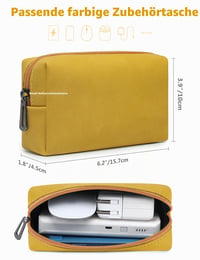 HYZUO 15-palcové puzdro na notebook so stojanom, olivovozelené - ochranné puzdro na MacBook a notebook 5