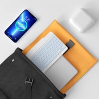 HZD Bluetooth Billentyűzet Égkék Vezeték Nélküli Wireless Keyboard 6