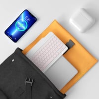HZD Bluetooth Billentyűzet Spanyol Kiosztás Pink Vezeték Nélküli 6