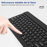 HZD Bluetooth Billentyűzet Vezeték Nélküli Wireless Keyboard iPhone iPad Android Windows 5