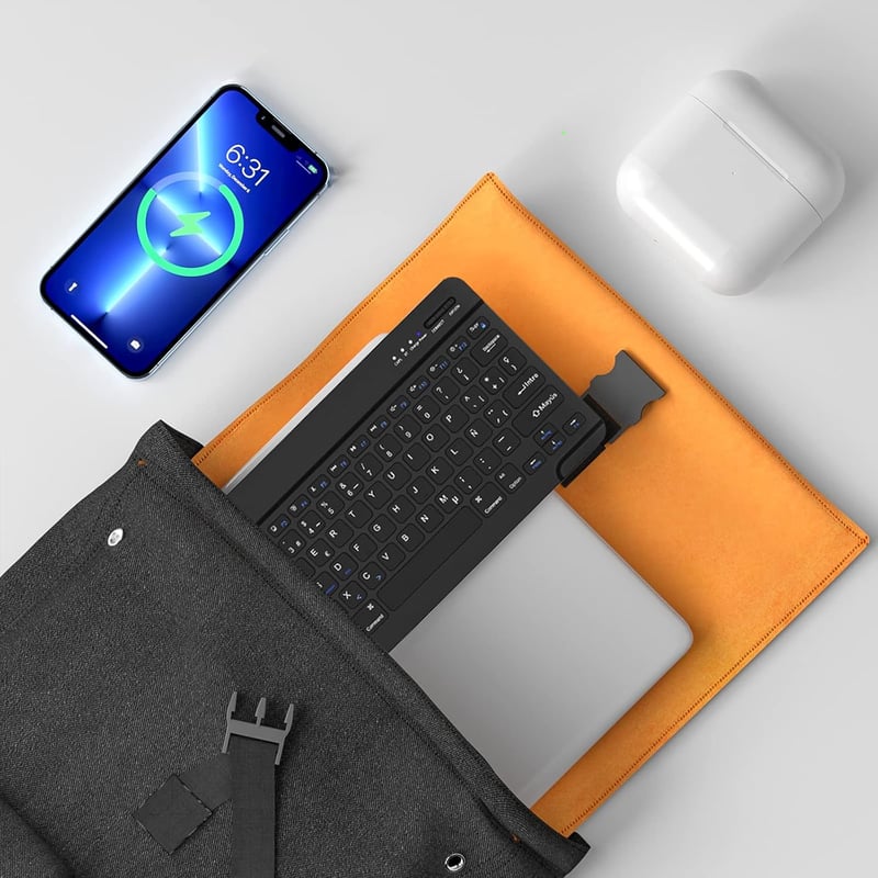 HZD Bluetooth Billentyűzet Vezeték Nélküli Wireless Keyboard iPhone iPad Android Windows