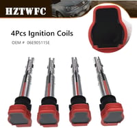 HZTWFC 4 db Gyújtótekercs OEM 06E905115E 2