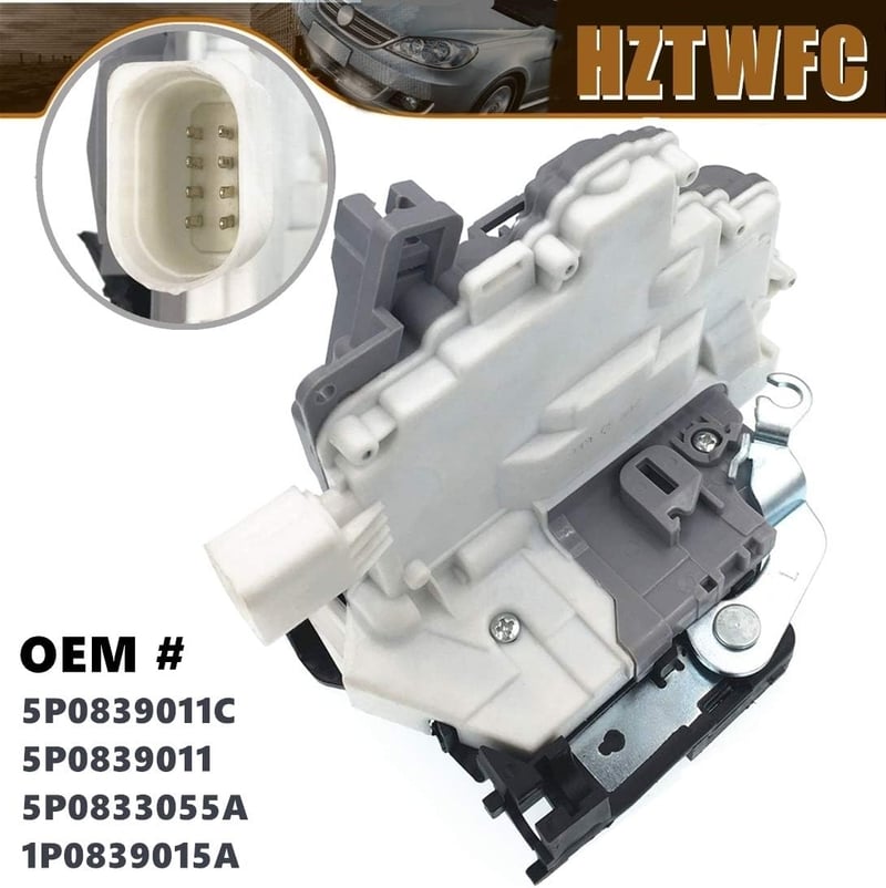 HZTWFC Hátsó Bal Ajtózár Mechanizmus Seat Altea Toledo 5P0839011C