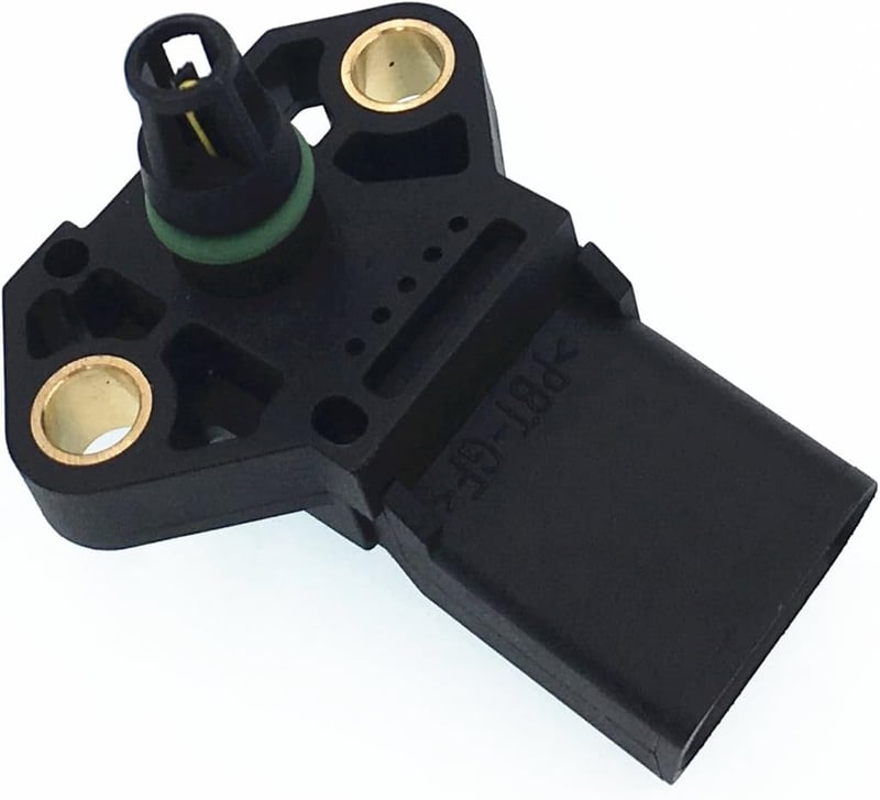 HZTWFC Szívócsőnyomás Érzékelő 038906051C VW Seat Skoda Autókhoz - Levegő Nyomásmérő Szenzor OEM Minőség