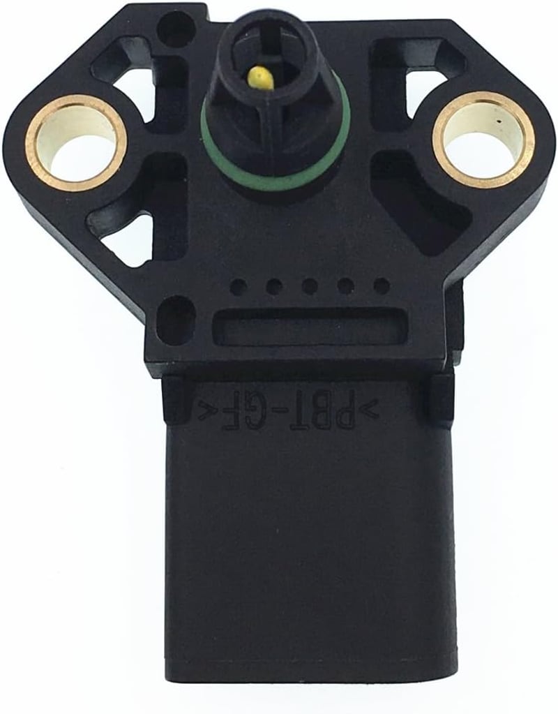 HZTWFC Szívócsőnyomás Érzékelő 038906051C VW Seat Skoda Autókhoz - Levegő Nyomásmérő Szenzor OEM Minőség