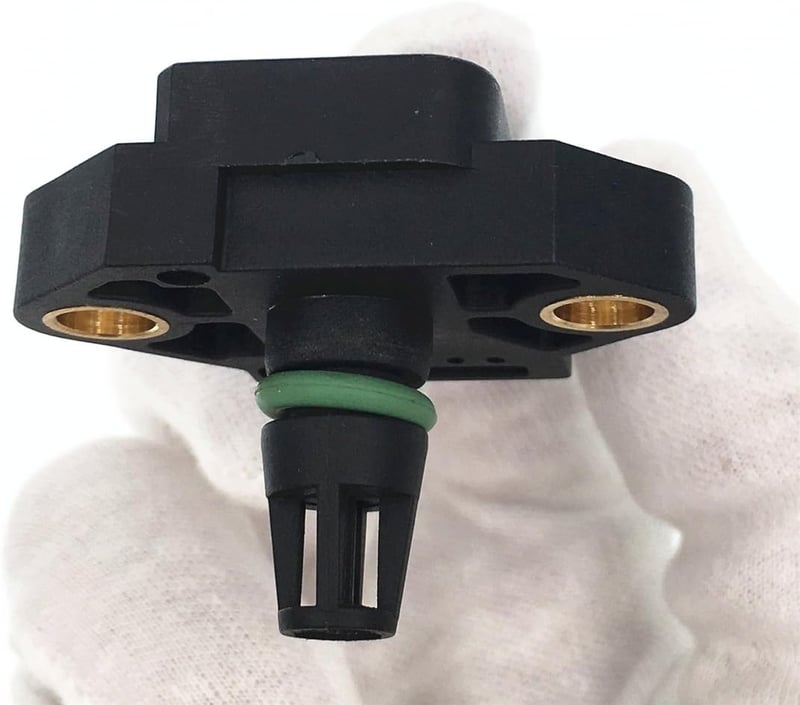 HZTWFC Szívócsőnyomás Érzékelő 038906051C VW Seat Skoda Autókhoz - Levegő Nyomásmérő Szenzor OEM Minőség