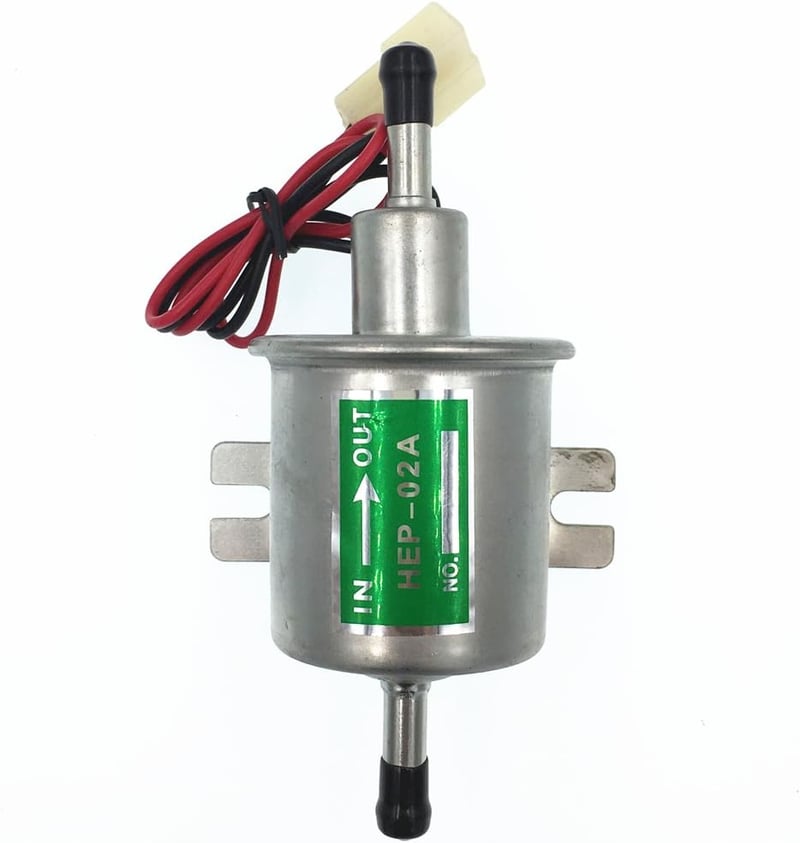 HZTWFC Üzemanyag Szivattyú 12V Alacsony Nyomású Dízel Benzin Elektromos Pumpa HEP-02A Univerzális Autó YANMAR Kompatibilis