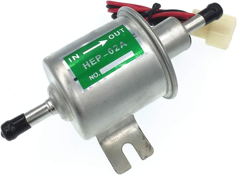 HZTWFC Üzemanyag Szivattyú 12V Alacsony Nyomású Dízel Benzin Elektromos Pumpa HEP-02A Univerzális Autó YANMAR Kompatibilis