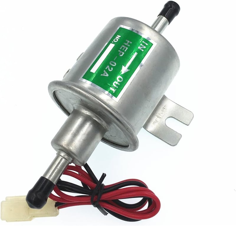HZTWFC Üzemanyag Szivattyú 12V Alacsony Nyomású Dízel Benzin Elektromos Pumpa HEP-02A Univerzális Autó YANMAR Kompatibilis