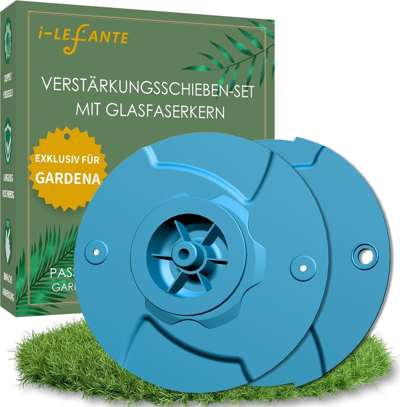 i-LEFANTE Megerősítő Korong Szett Üvegszálas Maggal Gardena EasyCut/ComfortCut Fűszegélynyírókhoz - 14700, 14701, 9876, 9878 Modellekhez