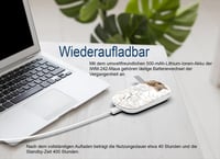 Mouse wireless İnca IWM-242K cu design de pisică, Bluetooth 5.4 + 2.4G, 800/1200/1600 DPI, mouse optic silențios pentru laptop, Mac, PC 2