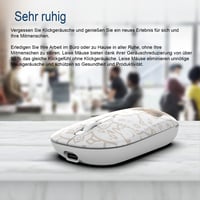 Mouse wireless İnca IWM-242K cu design de pisică, Bluetooth 5.4 + 2.4G, 800/1200/1600 DPI, mouse optic silențios pentru laptop, Mac, PC 6