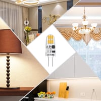 I-SHUNFA G4 LED Izzó 12V 4000K Természetes Fehér, 160 Lumen, 1,5W Halogén Kiváltó, Villogásmentes, Konyhai Páraelszívóhoz, Energiatakarékos  7